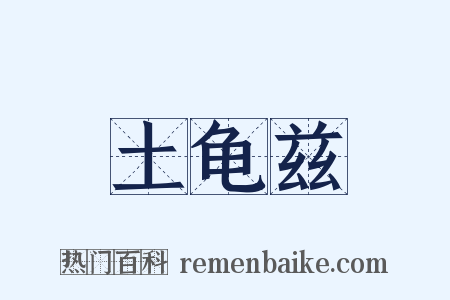 土龟兹是什么意思的图片